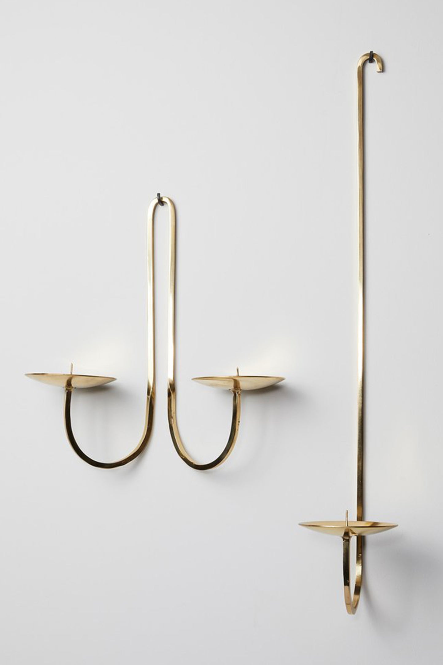 Brass Two Arm Sconce