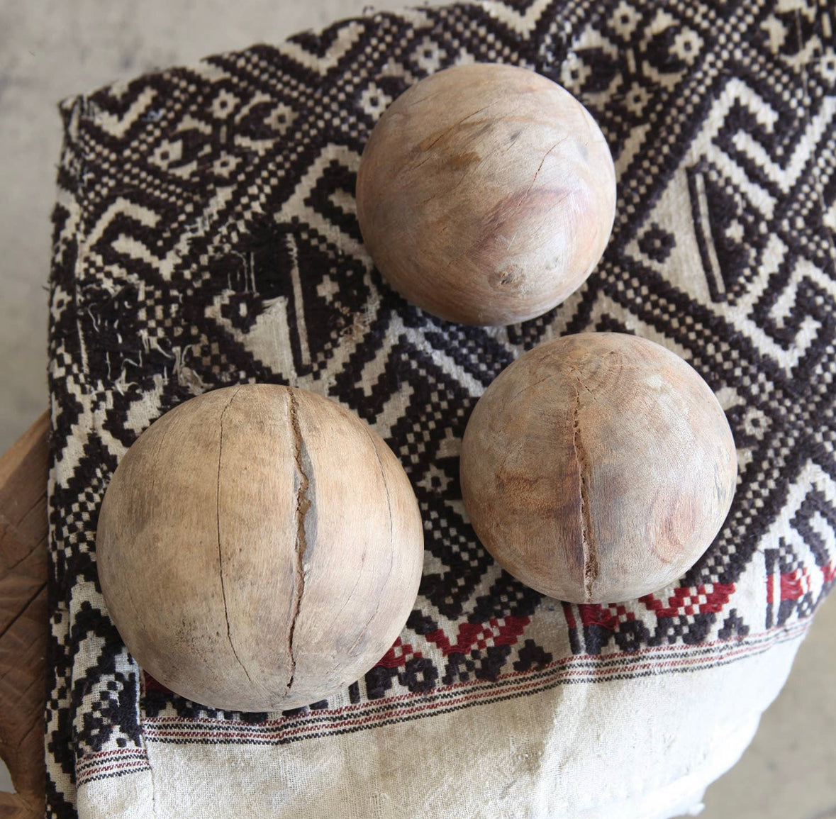 Salvaged Wood Spheres