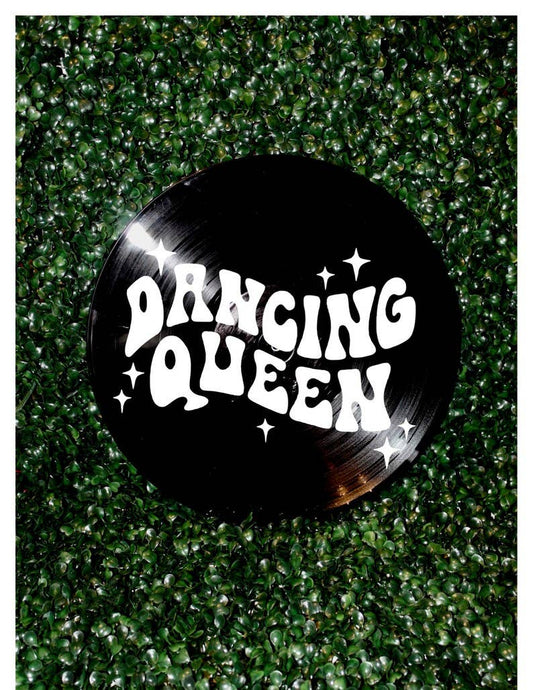 Dancing Queen Vintage Vinyl
 Record Wall Decor