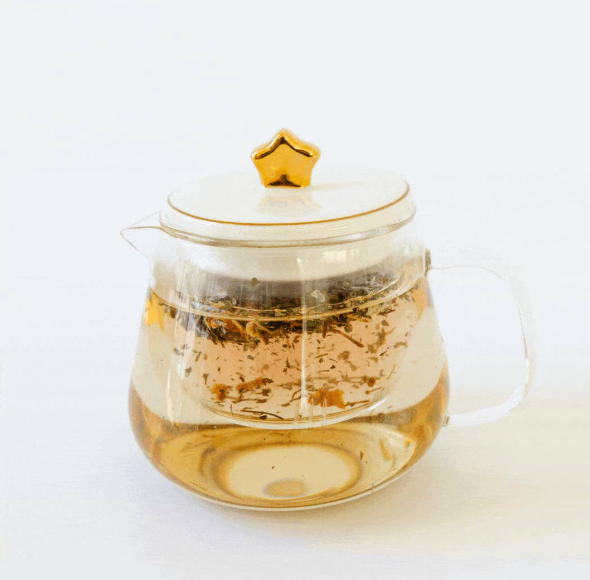 Glass Tea Pot Star